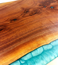 Walnut Epoxy Resin Coffee Table