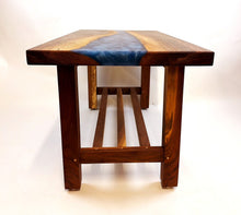 Walnut Epoxy Resin River Coffee Table