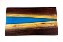 Walnut Epoxy Resin River Charcuterie Board