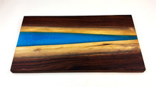 Walnut Epoxy Resin River Charcuterie Board