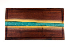 Walnut Epoxy Resin River Cutting Board