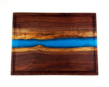 Walnut Epoxy Resin River Cutting Board