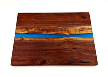 Walnut Epoxy Resin River Cutting Board