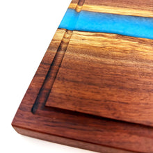 Walnut Epoxy Resin River Cutting Board
