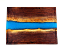 Walnut Epoxy Resin River Cutting Board