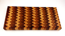 LG Roasted Walnut, Cherry, and Beech End Grain Butcher Block