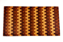 LG Roasted Walnut, Cherry, and Beech End Grain Cutting Board