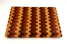 LG Roasted Walnut, Cherry, and Beech End Grain Butcher Block