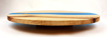 Maple Epoxy Resin River Lazy Susan