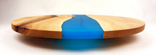 Maple Epoxy Resin River Lazy Susan
