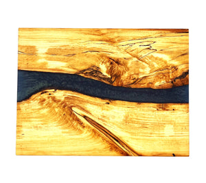 Spalted Maple Epoxy Resin River Cutting Board