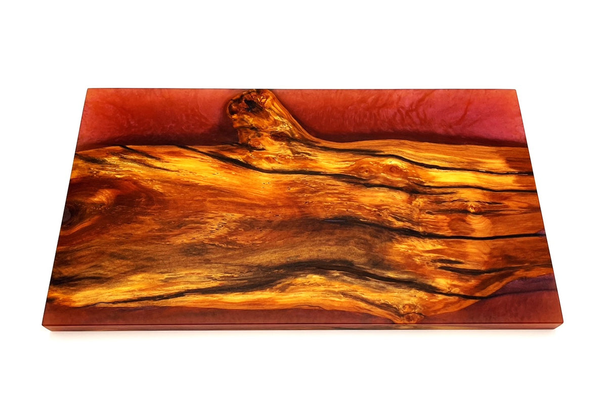 Applewood Epoxy Resin Charcuterie Board – The WoodenStone