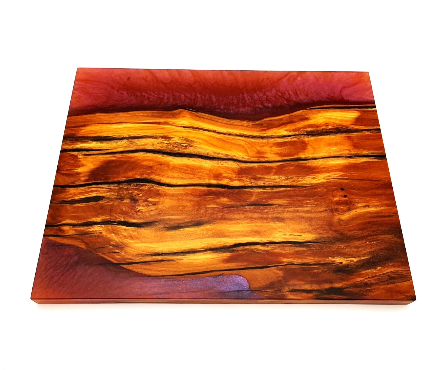 Applewood Epoxy Resin Charcuterie Board – The WoodenStone