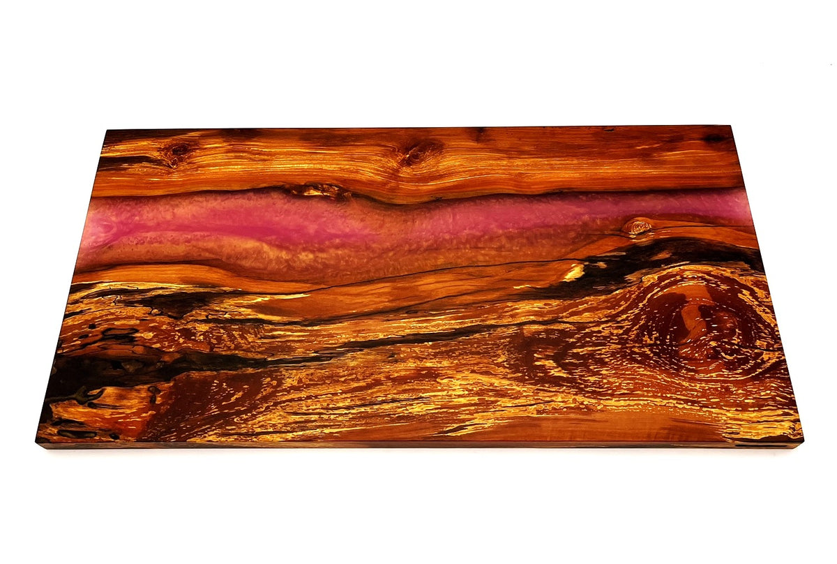 XL Applewood Epoxy Resin River Charcuterie Board – The WoodenStone