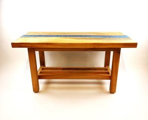Maple Epoxy Resin River Coffee Table