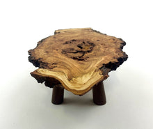 Live Edge Cherry Burl Display Table