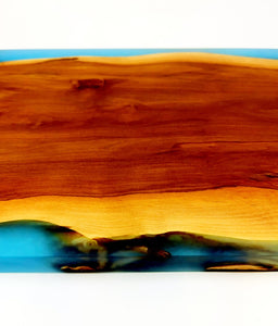 XL Applewood Epoxy Resin Serving Tray