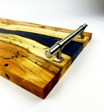 Spalted Maple Epoxy Resin River Serving Tray