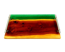 Applewood Epoxy Resin Serving Tray