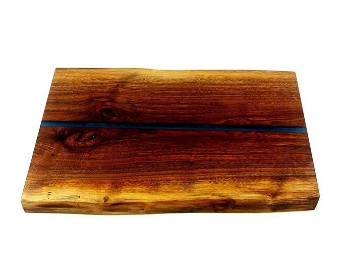 Live Edge Walnut Epoxy Resin Cutting Board