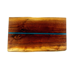 Live Edge Walnut Epoxy Resin Cutting Board