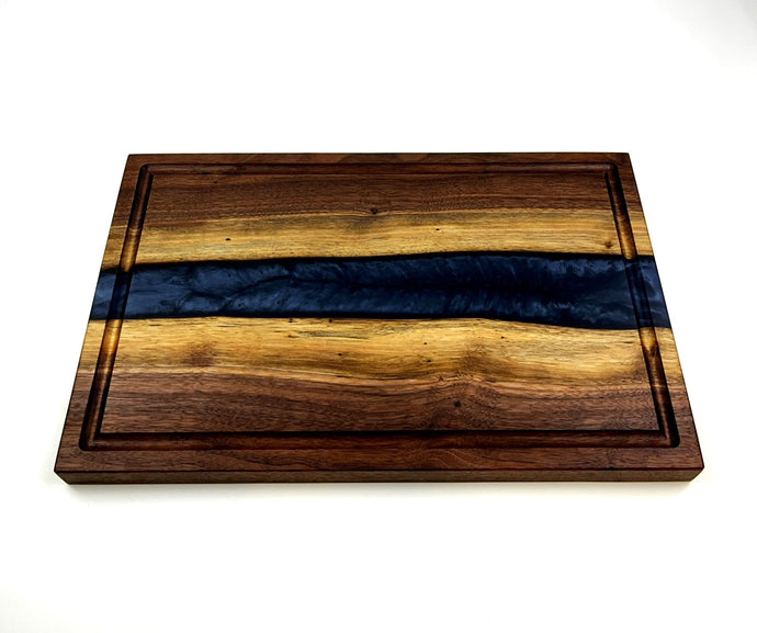 Walnut Epoxy Resin River Cutting Board