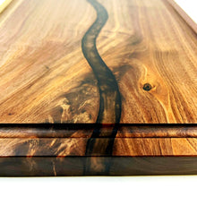 Walnut Epoxy Resin River Cutting Board