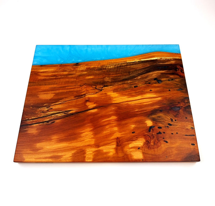 Applewood Epoxy Resin Charcuterie Board