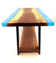 Walnut Epoxy Resin Coffee Table