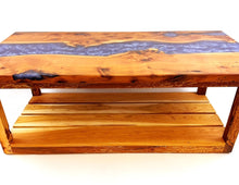 Applewood Epoxy Resin River Coffee Table