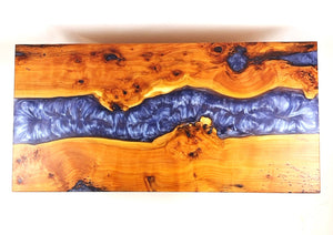 Applewood Epoxy Resin River Coffee Table