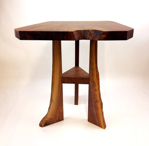 Walnut End Table