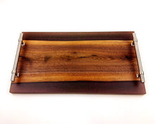 Walnut Epoxy Resin Serving Tray