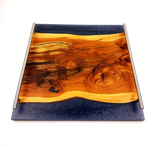 XL Applewood Epoxy Resin Serving Tray