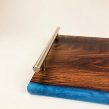 Walnut and Epoxy Resin Serving Tray