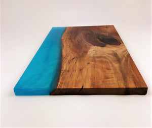 Large Walnut Epoxy Resin Cutting Board