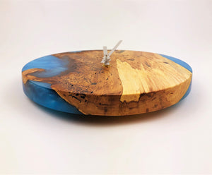 Spalted Maple Epoxy Resin Clock