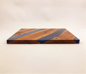 Large Cherry Epoxy Resin River Cutting Board