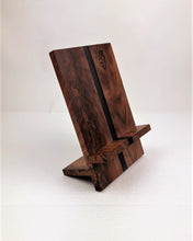 Walnut Epoxy Resin Phone Stand