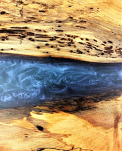 Spalted Maple Epoxy Resin River Serving Tray