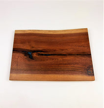 Live Edge Walnut Epoxy Resin Cutting Board