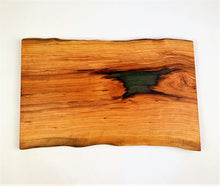 Live Edge Cherry Epoxy Resin Charcuterie Board