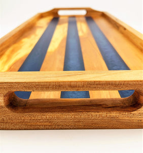 Olive Wood Epoxy Resin Serving Tray