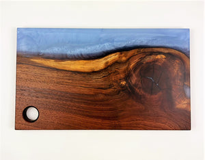 Walnut Epoxy Resin Charcuterie