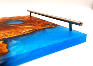 XL Applewood Epoxy Resin Serving Tray