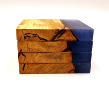 Spalted Maple Epoxy Resin Coasters (set of 4)