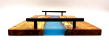 XL Spalted Maple Epoxy Resin River Serving Tray
