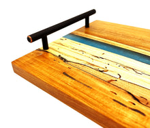 Spalted Maple Epoxy Resin River Serving Tray