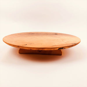 Maple Lazy Susan With White Pine Base
